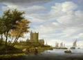 [River Estuary with a Castle]