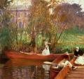 [A Boating Party]