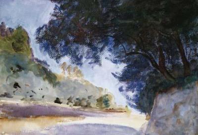 [Sargent - Landscape, Olive Trees, Corfu] 