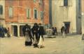 [Leaving the Church, Campo San Canciano, Venice]