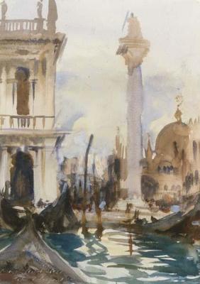 [Sargent - Piazzetta di San Marco, Venice] 