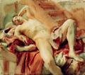 [Reclining Nude Male Model]