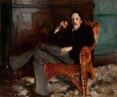 [Sargent - Portrait of Robert Louis Stevenson] 