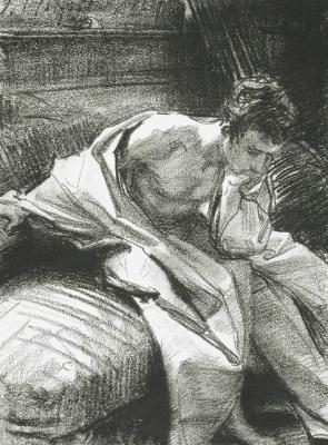 [Sargent - Study of a Young Man Seated] 
