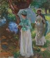 [Two Girls with Parasols]