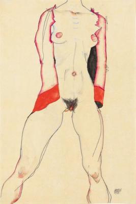 [Schiele - Female Torso] 