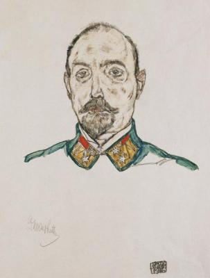 [Schiele - Portrait of a First Officer] 