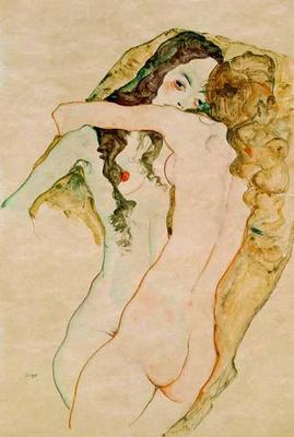 [Schiele - Two Nudes Embracing] 