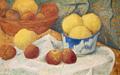 [Apples with a Blue Dish]