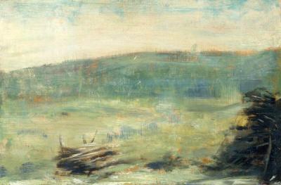 [Seurat - Landscape at Saint-Ouen] 