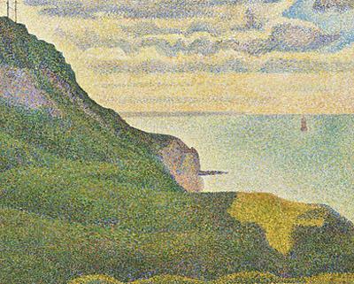 [Seurat - Seascape at Port-en-Bessin, Normandy] 