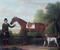 [Lord Portman's 'Snap' Held by Groom with Dog]