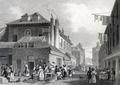 [Hungerford Market, Strand, engraved by Thomas Barber]