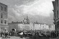 [Smithfield Market from the Barrs, engraved by Thomas Barber]