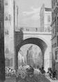 [South Bridge from the Cowgate, Edinburgh engraved by William Watkins]