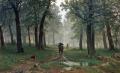 [Rain in an Oak Forest]
