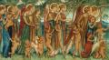 [Angels and Babies Going to a Picnic]