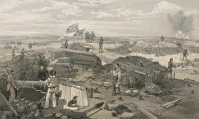 [Simpson - The Interior of the Redan] 