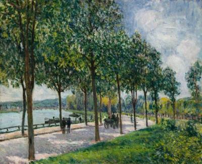 [Sisley - All&eacute;e of Chestnut Trees] 