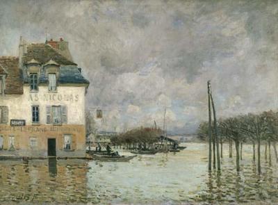 [Sisley - The Flood at Port-Marly] 