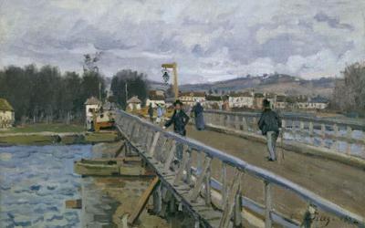 [Sisley - Footbridge in Argenteuil] 