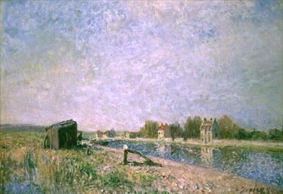 [Sisley - The Loing at Saint-Mammes, 1884] 