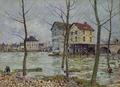[The Mills at Moret-sur-Loing, Winter]