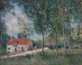 [The Road from Moret to Saint-Mammes]