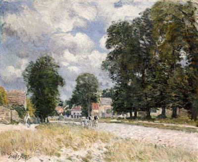 [Sisley - The Road to Marly-Le-Roi] 