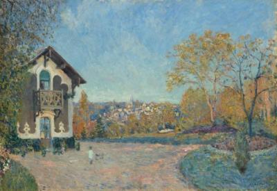 [Sisley - View of Marly-le-Roi from Coeur-Volant] 