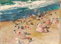 [Beach at Biarritz, 1906]