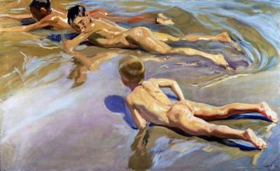 [Sorolla - Boys on the Beach] 