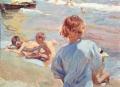 [Children on the Beach, Valencia]