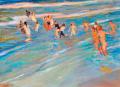 [Children Playing on the Beach in Valencia]