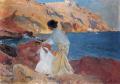 [Clotilde and Elena on the Rocks, Javea]