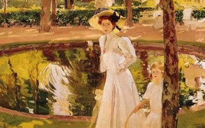 [Sorolla - The Garden, 1913] 