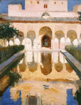 [Sorolla - Hall of the Embassadors, Alhambra, Granada] 