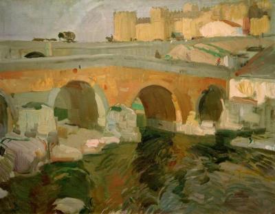 [Sorolla - The Old Bridge of Avila] 