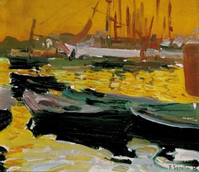 [Sorolla - Port of Valencia, 1904] 