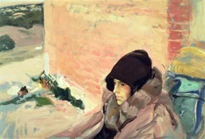 [Sorolla - Portrait of Maria Convalescing] 