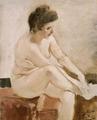 [Seated Nude]
