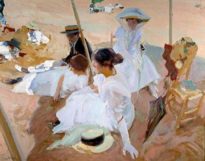 [Sorolla - Under the Sunshade, Zarauz] 