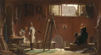 [Spitzweg - The Portrait Painter] 