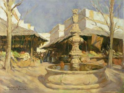 [Stanhope Forbes - A Souvenir of Seville] 
