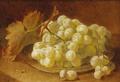 [Grapes on a Silver Plate]