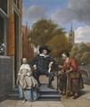 [The Burgher of Delft and his Daughter]