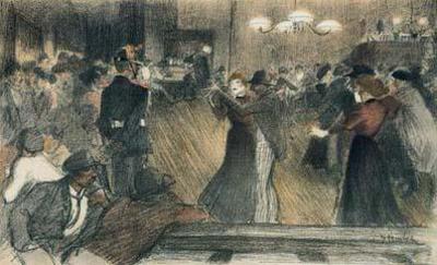[Steinlen - Ball at the Barriere] 