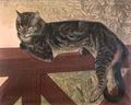 [The Cat on the Balustrade]