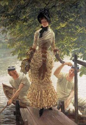 [Tissot - On the Thames. Return from Henley] 