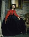 [Young Woman in a Short Red Jacket]